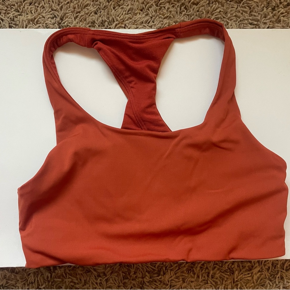 Lululemon Athletica Terracotta Sports Bra